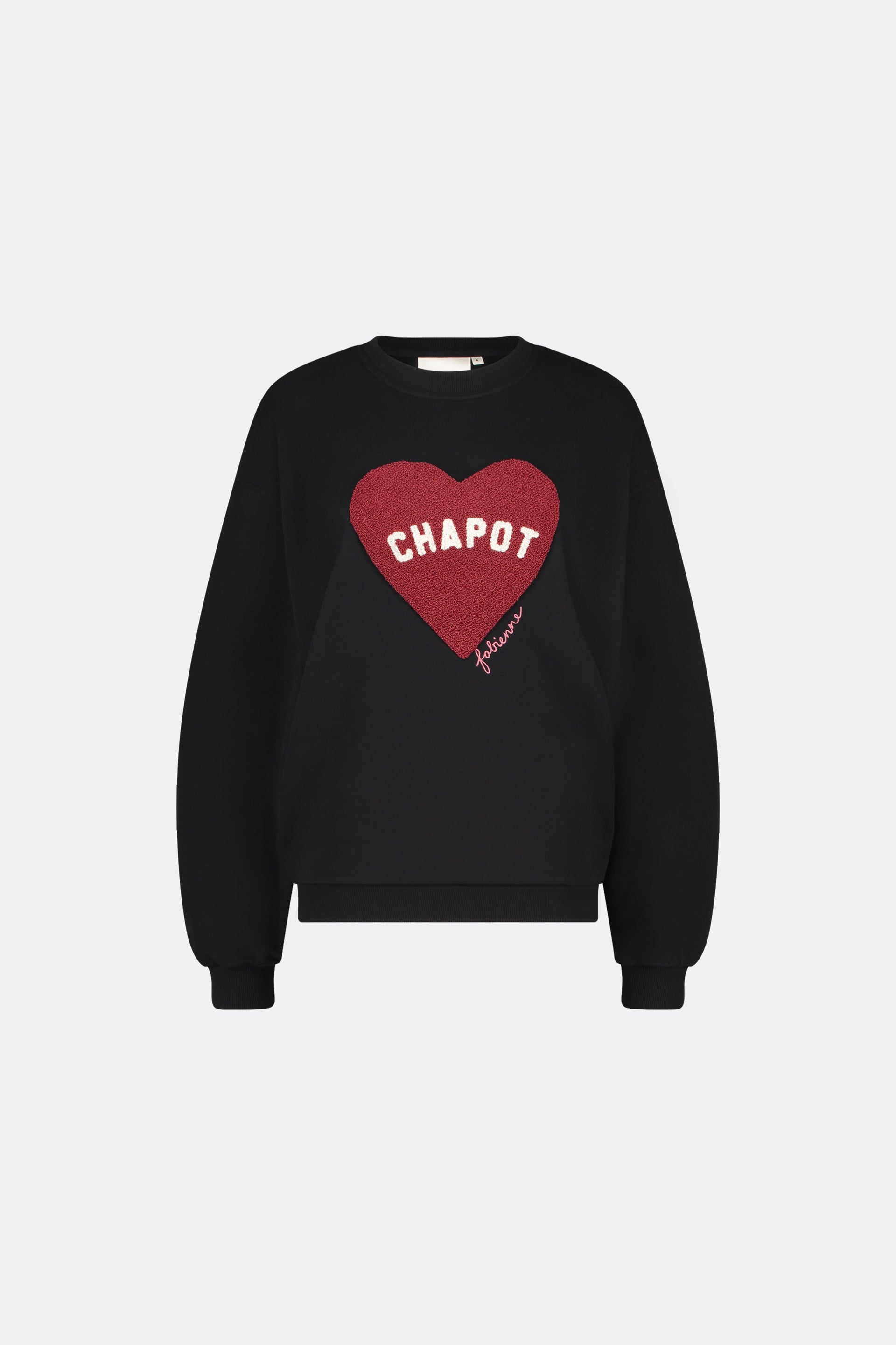 Terry Sport Heart Sweater