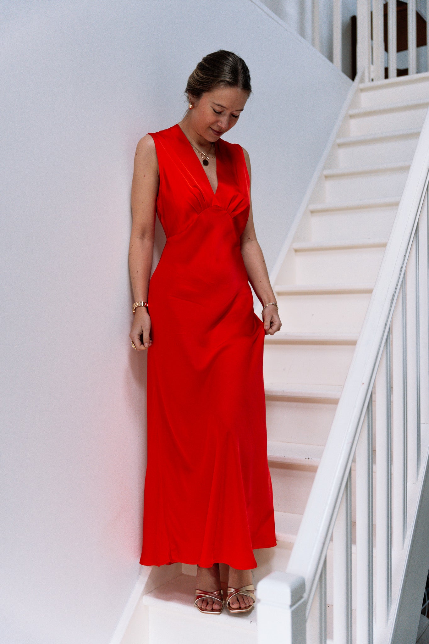 ROBE LONGUE EN VISCOSE